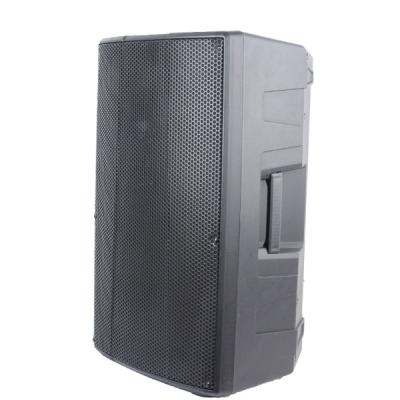 China 15 inch professional active plastic audio equipment cabinet speaker plastic box for sale