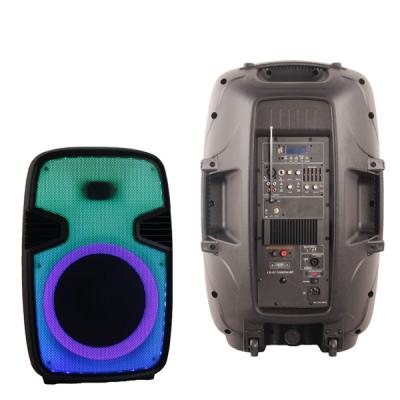 China PLASTIC Portable Party Wireless Active Speaker Battery Portable Bluetooth Lighting Active Wireless Speaker for sale