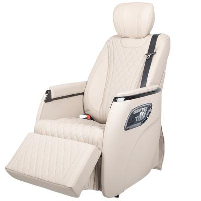 China Fashionable Luxury New VIP Leather Car Electric Massage Turning V Class Extended Leather Seat Car For VITO Toyota for sale