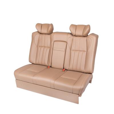 China Factory Leather Supplies With Electric Control With Recliner Mechanism Slot Sofa Bed Car For Granvia for sale