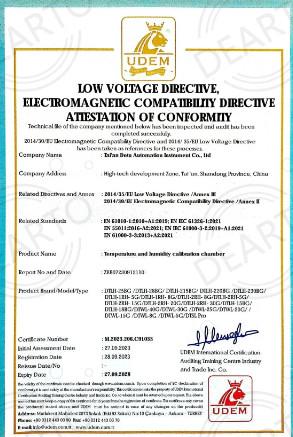 CE - Taian Detu Automation Instrument Co., Ltd.