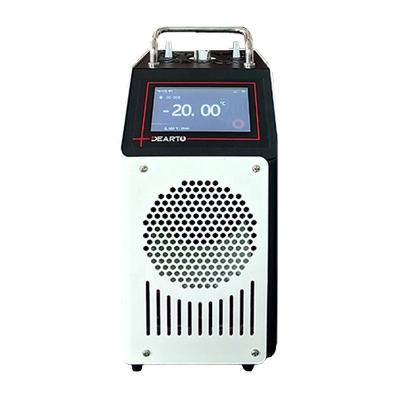 China Portable Dry Equilising Block Type -20 to 140 C Low Temperature Micro Calibrator in White for sale