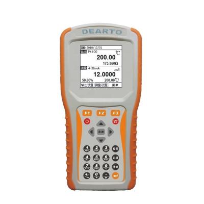 China High Accuracy Process Testing Multifunction Calibrator with Rechargeable Battery Power for sale