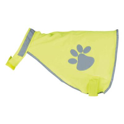 China Fluorescent Green Fashionable Warm Waterproof Dog Safety Vest for sale