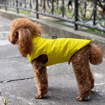 China Sustainable Dog Winter Vest With Cotton Lining, Waterproof And Windproof Winter Dog Coat With Zipper Warm Jacket, Breathable, Soft for sale