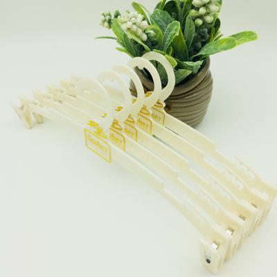 China SHOW Wholesale Plastic Lingerie Hanger Underwear Hanger for sale