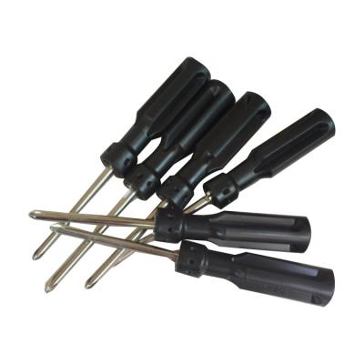 China Universal Household Tool Factory Price Black Handle OEM Insulated Mini Screwdriver Set for sale