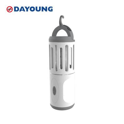 China Viable Customized Rechargeable Mosquito Zappers Electric Insect Killer Bulb 2 In 1 Mosquito Killer Lamp for sale