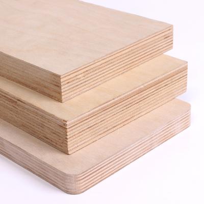 China Contemporary Glue Phenolic Waterproof Factory Wholesale E0 Furniture Grade Birch Plywood Board Plywood/1mm Plywood/3mm Plywood 0.2%~0.6% for sale