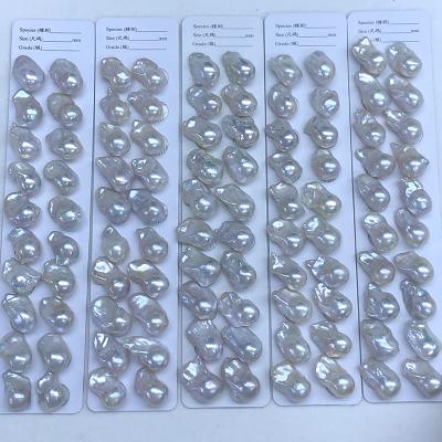 China Wholesale natural hand-paired baroque freshwater pearl, triple-A and triple-A pearl beads quality of seletion available for sale