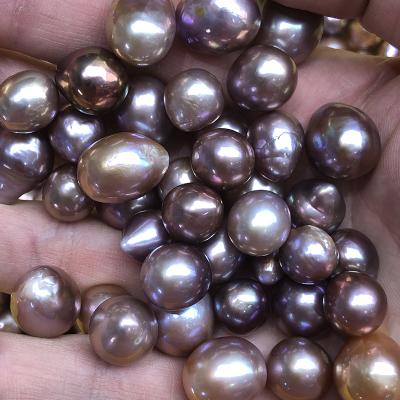 China Wholesale good quality natural freshwater pearl baroque pearl, good luster, very clean surface for sale