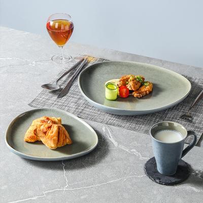 China Viable Ceramic PITO HoReCa Dishes Dinnerware Set Dinnerware Set Porcelain Dropshipping for sale