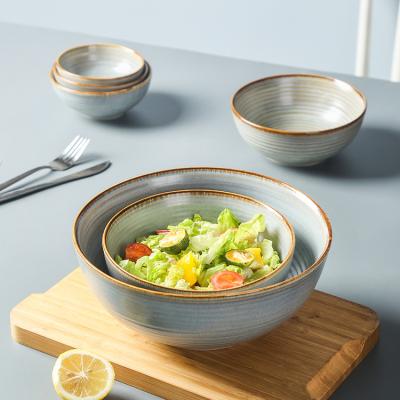 China Viable Wholesale PITO HoReCa Restaurant Hotel Microwave European Porcelain Salad Bowl for sale