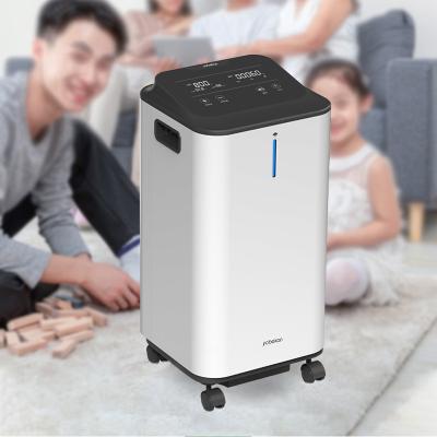 China Intelligent Portable Oxygen Machine 96% China Yobekan Medical Grade 5L 10L Voice Emission 5 l Oxygen Concentrator for sale