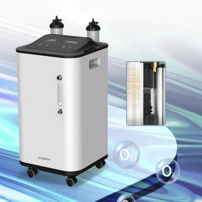 China Intelligent Voice Emission Yobekan Molecular Sieve Oxygen Inhalation Machine 10L Double Medical Oxygen Generator Concentrator with Nebulizador for sale