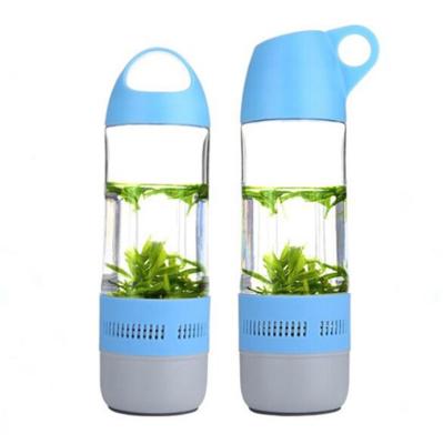 China 400ml mini water bottle BT wireless BT speaker for sports bottle for sale