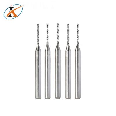 China Flute Carbide Drill Bits 0.5mm-2.0mm UCW PCB Drill Bits 2 Bit PCB Drilling for sale