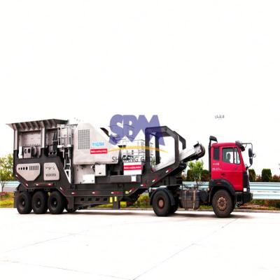 China High Mobile Stone Crusher Machine 50-80 tph Mobile Construction.etc Production Cone Crusher Machine for sale