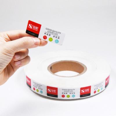 China Factory Waterproof Hot Selling Custom Printed Lamination Coated Waterproof Self Adhesive Label Decorative Sticker Roll Paper for sale