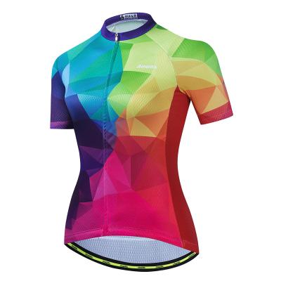 China OEM Breathable Wholesale Team Pro Sports Team Custom Cycling Sublimation Women's Road Bike Cycling Tank Top for sale