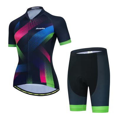 China Factory Direct Sale OEM Breathable Custom Wholesale Cycling Clothing Sets Women for sale