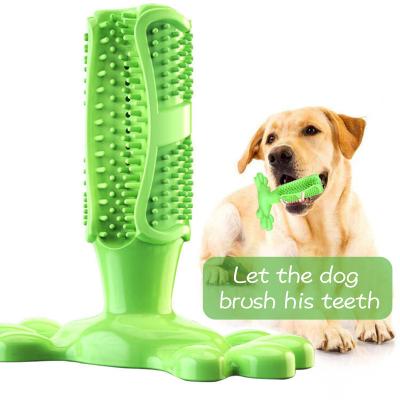 China Viable Popular Amazon Pet Bite Ball Dog Chew Teeth Cleaning Toy Pet Chew Teeth Cleaning Stick Toys for sale