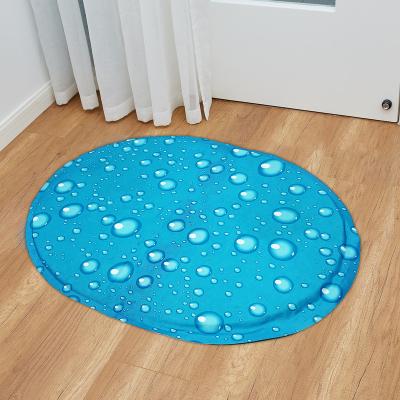 China Cooling No Refrigeration Gel Dog Self Cooling Beds Colorful Printed Cold Cool Mat for sale