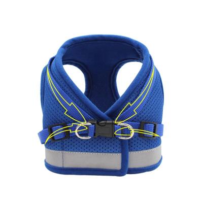 China Thoughtful Chinese Supplier Waterproof Adjustable Mesh Dog Harness Set For Large Dog for sale