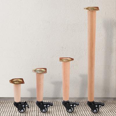 China Replacement Minimalist Wood Leg Supplier Sofa Feet Furniture Accessories Foot Tapered Wooden Legs For TV Cabinet Table And Low Bed for sale