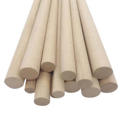 China High Capacity Fat Bearing Home Accessories Circular Solid Wood Rods for sale