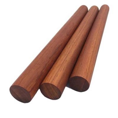 China Wholesale High Capacity Load Bearing Cheap Accessories Tapered Solid Wooden Round Cake Finger Sticks Rods for sale