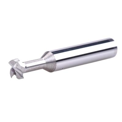 China T-slot Machining LEE-X Lixin Tools Side T-slot Machining HRC55 4 Spline 4 6mm*T1.0 T-slot Milling Cutter For Al T-slot Carbide End Mill for sale