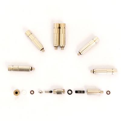 China High quality newable brass high pressure mist nozzle agriculture sprayer mist system stainless steel hose fittings/mist system for sale