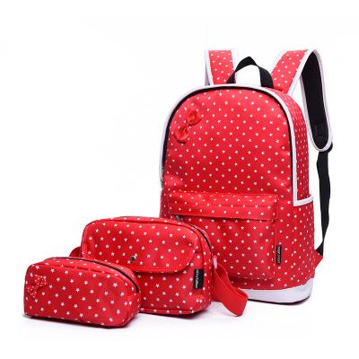 China Wholesale Customized Soft 2017 New Design Student Girls School Bag Inexpensive Backpack for sale