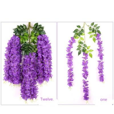 China Minimalist wisteria to wedding decorative artificial wisteria Chinese plants artificial wisteria for sale