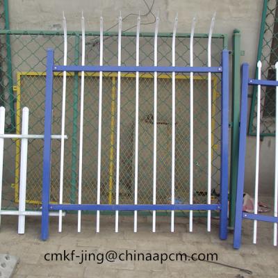 China Nice and Cheaper Price Easily Assembled Hot Dipped Galvanized Steel Metal Fence for sale