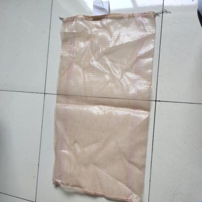 China Hot sale pp gauze mesh bag different cm styles agriculture vegetable mesh bag for firewood mesh bag for sale