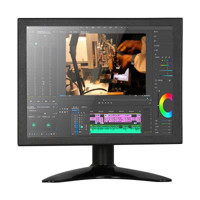 China Polcd Multi Function 8 Inch VGA TFT LED Display Embedded Industrial Monitor Metal Material for sale