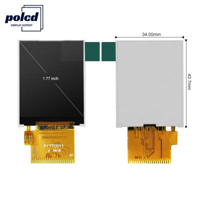 China Polcd RGB 24 Bit 1.77 Tft Lcd 128*160 ST7262 300 Nit LCD Touch Panel for sale