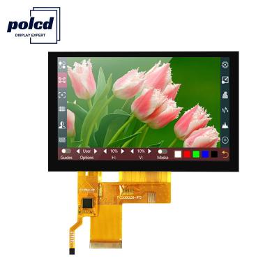 Cina Il tocco capacitivo il RGB 24 del pixel 800x480 Tft ha morso il touch screen dell'affissione a cristalli liquidi di 4,3 Tft in vendita