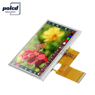 China ST7262E43 Modul 280 40 Pin Lcd Display Indoors 4,3 Zoll Tft Lcd zu verkaufen