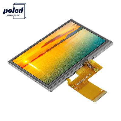 China Polcd ST7262E43 4,3-Zoll-LCD-Bildschirm 480 x 272 Touchscreen-LCD 6 Uhr zu verkaufen