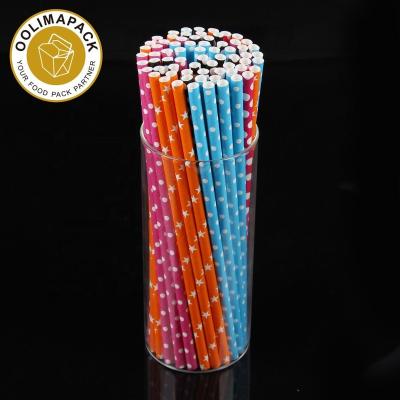 China Disposable Cocktail Paper Straw for sale