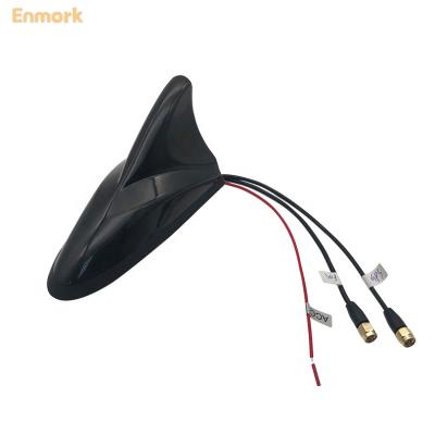 China Good Signal FM AM Screw Mount Car Shakfin Antenna 150*70*75 for sale