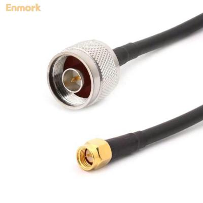 China RF Coaxial Cable Assembly RG58 N Female To SMA Male EM-CBSMARG58N for sale