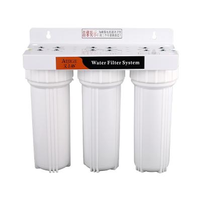 China Three Stage Household For Milk Tea Shop Filtration Faucet Household Water Purifier Filter for sale