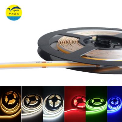 中国 Custom Project Flexible COB DC5V/DC12V/24V 90RA 480chips FPC FPC Led Strip Light Manufacturer 販売のため