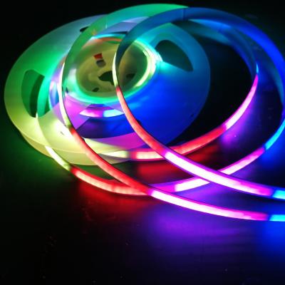 China 120 DEMOS Dream Color Desktop Wifi Control Smart RGB LED COB LED Fantasy White Strip RGBW 900Chips/M for sale