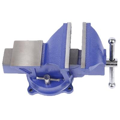 China Clamp Workpiece Swivel Base Professional Handle Tools Heavy Duty Bench Vise for sale