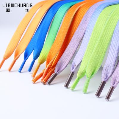 China Manufacturer Flat Lace 8 Mm Wide Flat Lace For Sneakers Laces for sale